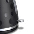 Фото #8 товара Электрический чайник eldom DROPPY Strix 1.7 л 2000 Вт Черный с фильтром и индикатором уровня воды