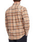 Фото #2 товара Men's Big & Tall Westley Regular-Fit Plaid Button-Down Brushed Twill Shirt