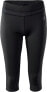 IQ Damskie legginsy treningowe fitness IQ Dahim 3/4 Wmns czarne rozmiar XL