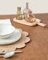 Фото #3 товара Floral rattan placemat