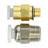Фото #3 товара Set of two Creality pneumatic connectors - 2.5mm and 4mm
