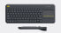 Фото #5 товара Logitech Wireless Touch Keyboard K400 Plus - Mini - Wireless - RF Wireless - QWERTY - Black