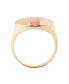 ფოტო #2 პროდუქტის Signet Bronze Circle Band Ring