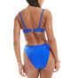 New Look high leg bikini bottom in blue