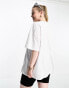 Фото #2 товара ASOS DESIGN Curve oversized t-shirt in white