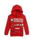 ფოტო #7 პროდუქტის Boys Pixar Cars Lightning McQueen Fleece Pullover Hoodie and Pants Outfit Set to