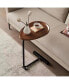 Фото #6 товара Brown Cshaped Side Table, Small Sofa Table For Living Room