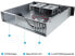 Rosewill 2U Server Chassis Rackmount Case, 4x 3.5" Bays, 2x 2.5" Devices, Micro-