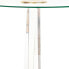 Фото #3 товара Вспомогательный стол DKD Home Decor Позолоченный Металл Акрил (42 x 42 x 60 cm)