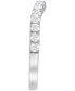 ფოტო #9 პროდუქტის Diamond Oval Halo Bridal Set (4 ct. t.w.) in 14k White Gold