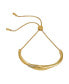 ფოტო #1 პროდუქტის Gold-Tone Classic Slider Bracelet