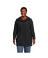 Фото #3 товара Plus Size Squall Hooded Waterproof Raincoat