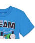 Фото #7 товара Baby Boys Tank Engine Graphic T-Shirt and Shorts Outfit Set to