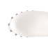 Dingo Deadwood Studded Platform Clogs Womens White DI917-100