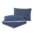 Фото #5 товара Twin Hamilton Cotton Quilt Set Blue - Wrangler