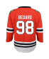 ფოტო #2 პროდუქტის Big Boys Connor Bedard Red Chicago Blackhawks Home Replica Player Jersey