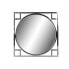 Фото #1 товара Зеркало стенное DKD Home Decor Серебристое Кристальное Стальное (70 x 2 x 70 см)