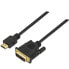 Фото #1 товара Кабель HDMI-DVI NANOCABLE 10.15.0503 3 м Черный
