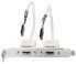 Фото #1 товара Lindy USB Cable internal/external - USB - Silver - 0.2 m
