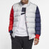 Nike 保暖运动羽绒服外套 冬季 男款 红白蓝 / Пуховик Nike Down_Jacket 928820-043