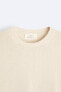 COTTON - LINEN SWEATER