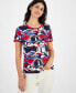 ფოტო #1 პროდუქტის Women's Lighthouse-Print T-Shirt