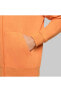 Sportswear Club Fleece Erkek turuncu Polarlı Kapüşonlu Fermuarlı Spor Ceket bv2645