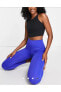 Фото #4 товара Топ кроп Nike Yoga Dri-Fit Luxe для тренировок, женский, черный