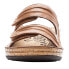 Фото #4 товара Propet June Slide Womens Size 6.5 D Casual Sandals WSO001L-TAN