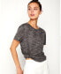 ფოტო #1 პროდუქტის Women's Lea Short Sleeve Top for Women