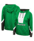 ფოტო #2 პროდუქტის Women's Green Milwaukee Bucks Half-Zip Windbreaker 2.0 Hoodie Jacket