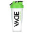 Фото #1 товара Vade Nutrition, бутылка-шейкер с петлей, зеленый, 28 унций