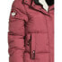 Фото #2 товара Canada Weather Gear Classic Cloud Puffer Jacket with Hood Womens M Mahroon Solid