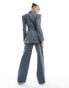 Фото #4 товара Daska tailored tweed co-ord trouser in blue check