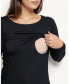 ფოტო #2 პროდუქტის Maternity Long Sleeve Nursing Top