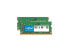 Фото #1 товара Crucial 32GB Kit (16GBx2) DDR4 2666 MT/s (PC4-21300) CL19 DR x8 SODIMM 260-Pin f