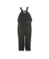 Men's ComfortGuard Insulated High Bib Overalls Water-Resistant Denim