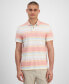 Фото #1 товара Men's Baja Striped Short Sleeve Polo Shirt, Created for Macy's