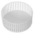 Fruit Bowl Alexandra House Living White Metal 22 x 9 cm