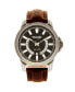 Фото #1 товара Наручные часы Stuhrling Rose Gold-Tone Link Bracelet Multi-Function Watch 40mm.