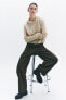 Zw collection cargo trousers with zips