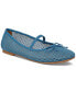 ფოტო #1 პროდუქტის Women's Idra Mary Jane Bow Ballet Flats