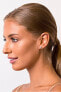 Minimalist earrings made of white gold EA103WAU