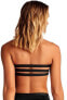 Vitamin A Women's 182972 Camila Cross Neck Halter Bikini Top Swimwear Size M