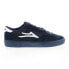 Фото #2 товара Lakai Cambridge MS3220252A00 Mens Blue Suede Skate Inspired Sneakers Shoes