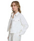 Фото #3 товара Women's Long-Sleeve Button-Front Jacket