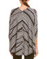 Фото #2 товара Топ Nicole Miller Wavy Stripe Cocoon Large