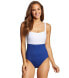 Ralph Lauren 155308 Women's Rib/Jersey Underwire Swimsuit Sz. 4