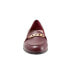 Фото #3 товара Trotters Anastasia T1750-627 Womens Burgundy Leather Loafer Flats Shoes 9.5