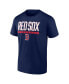 Фото #1 товара Men's Navy Boston Red Sox Power Hit T-shirt